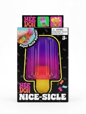 Nee Doh Nice-Sicle Squishy Toy - NEW Sealed 💜 NeeDoh Popsicle